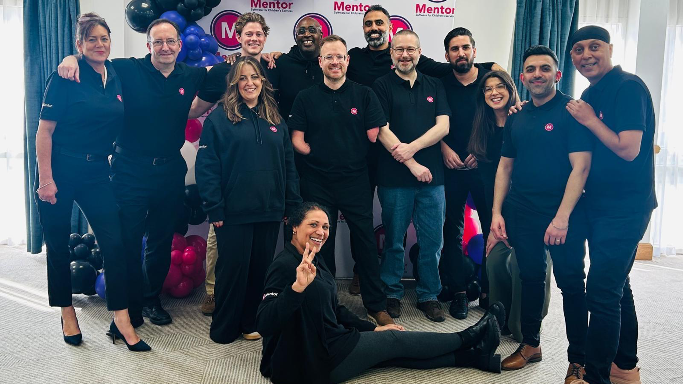 The mentor team at the version 3 launch event